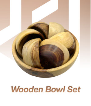 Wooden Bowl Set